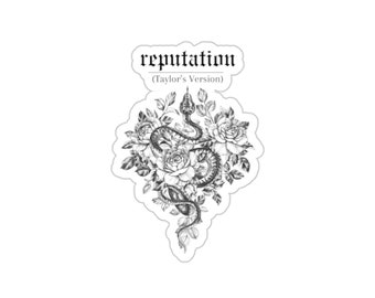 Waterproof Taylor Swift Reputation Snake Sticker Snake Sticker ...