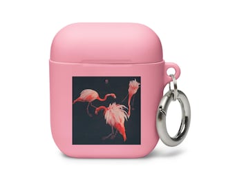 AirPods®-fodral med flamingomotiv