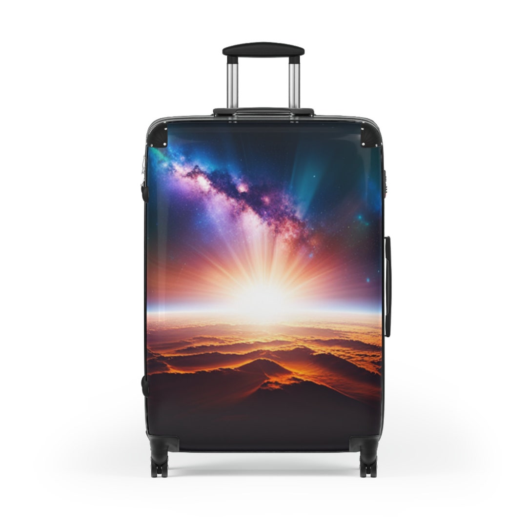 Suitcase With Wheels Suitcase Travel Essentials Small Etsy