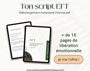 EFT Script for Stressed and Exhausted Women: Rethink your Burn-out, Give yourself some Rest to get going better! (in French)