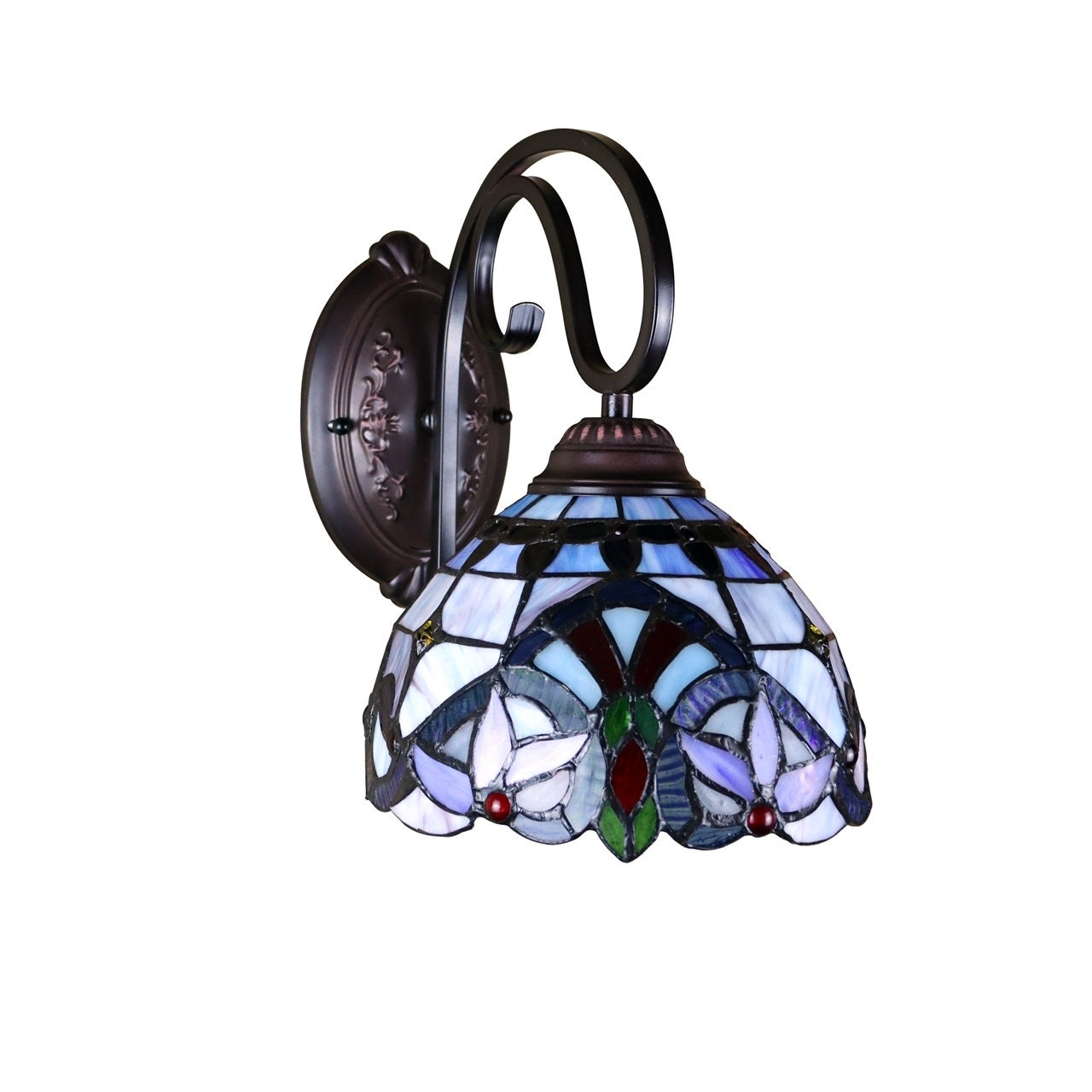 Accent Wall Light Home Interior Accent Piece Decorative Glass Art ...
