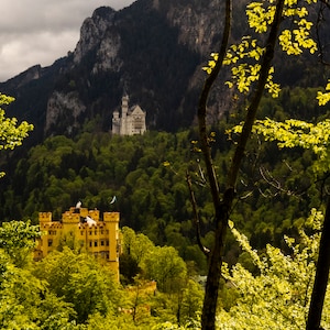 Neuschwanstein and Hohenschwangau, photo series