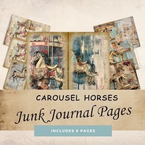 Carrousel cheval indésirable journal, fête foraine, fourniture de journal indésirable, cheval de carrousel, rond-point des cliparts art de la chambre de bébé carrousel, clipart carnaval