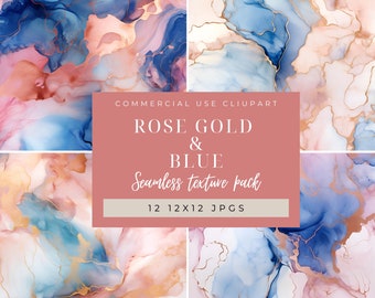 Rose Gold & Alcohol ink Texture, transparent png clipart, Backgrounds And Patterns, Liquid Ink Clipart, colourful illustration