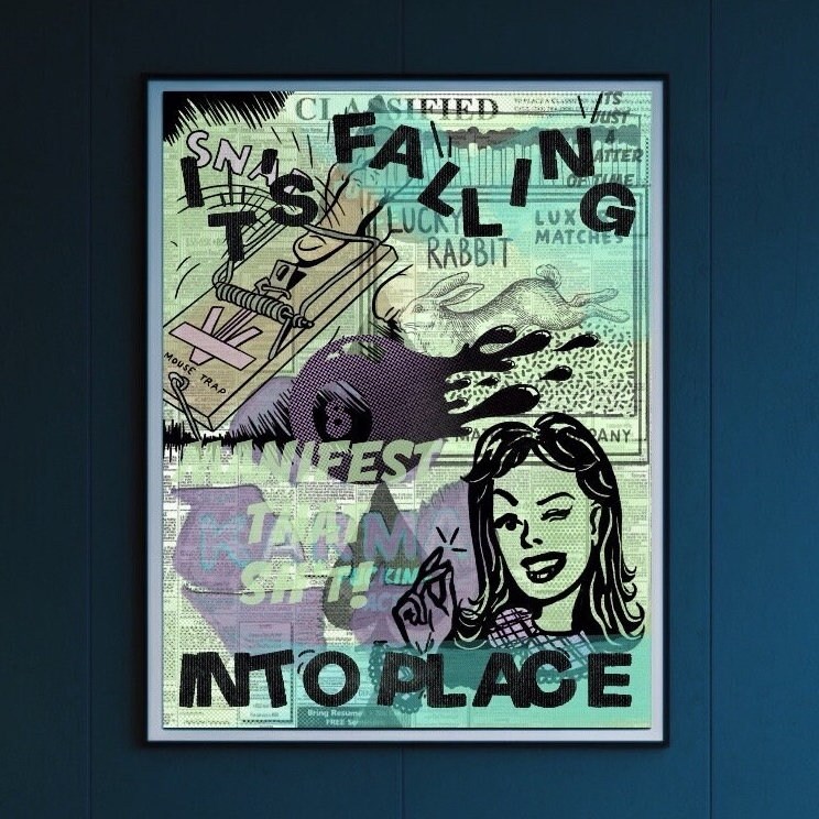 Falling Digital Print - Etsy