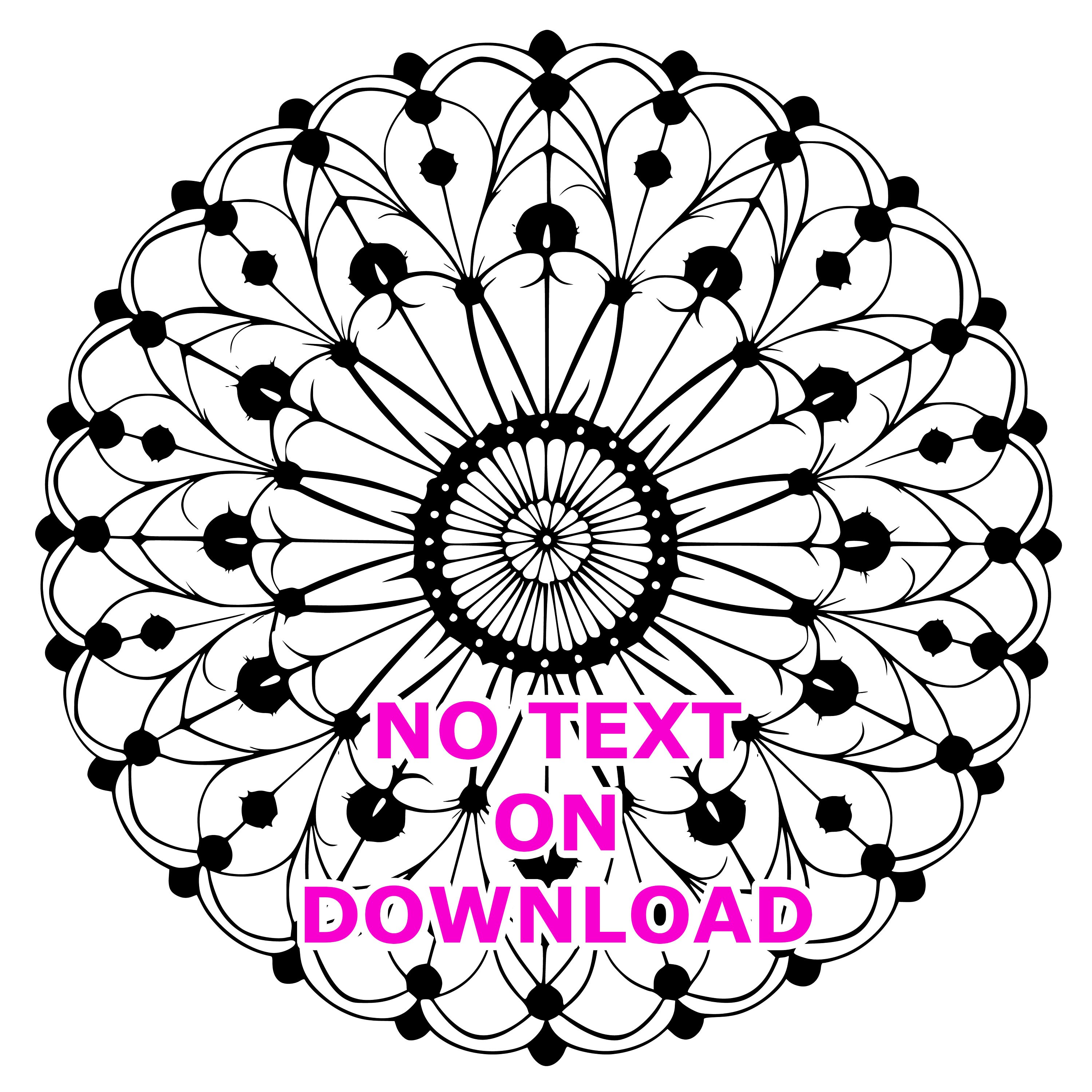 Coloring Book Pages : Modern Mandalas 60 / Geometry Circle Pattern ...