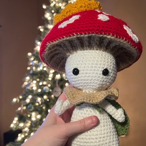 The Mushroom Prince - Customizable Amigurumi - Made to Order!!