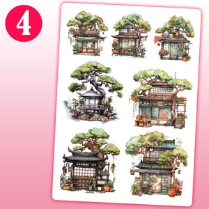 Planches Stickers thème Japon traditionnel image 5