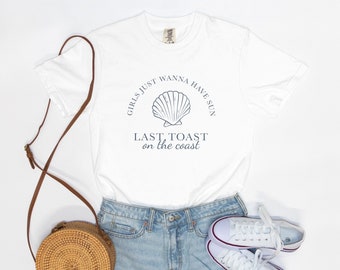 Last Toast on the Coast Bride T-shirt