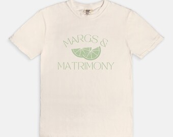 Margs & Matrimony Bachelorette/Bride T-shirt