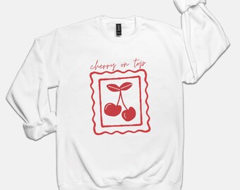 Cherry On Top Bride Sweatshirt