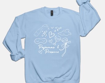 Pajamas & Prosecco Bachelorette Sweatshirt