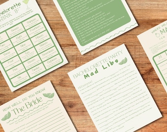 Margs & Matrimony Printable Games