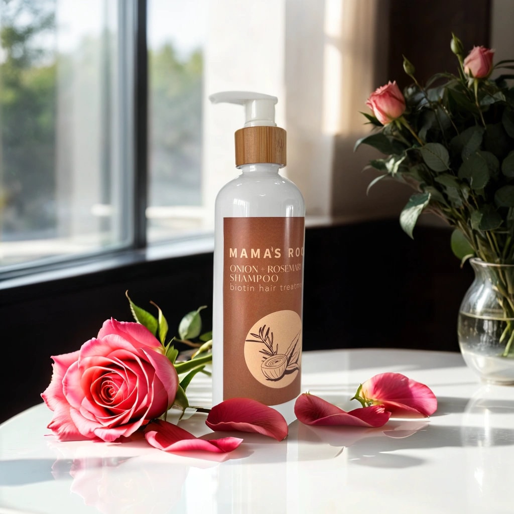 SHAMPOING Romarin & Oignon Rouge + Biotine