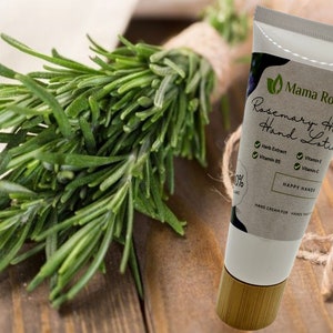 Frischer Rosmarin Körper- und Handcreme Hautfeuchtigkeitsspendender Luxus für alle Hauttypen Ohne Tierversuche
