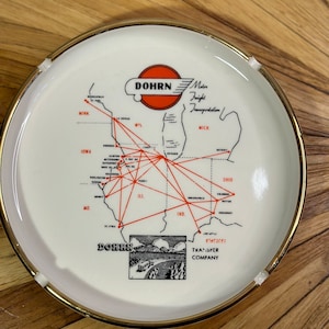 Dohrn Motor Freight Transportation Co. Ashtray