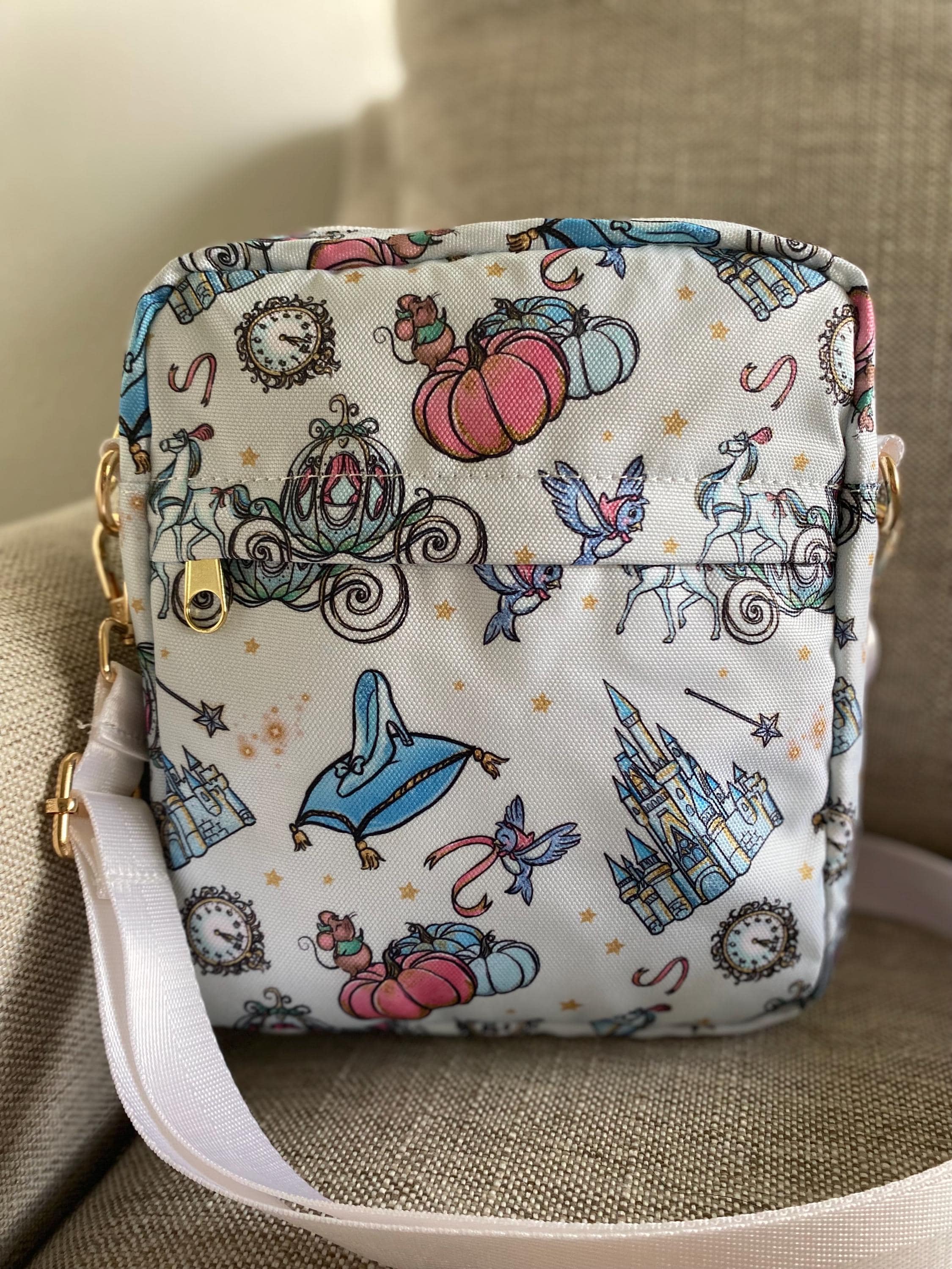 Princess Crossbody Bag Magical Theme Park Bag Cute Crossbody Purse Mom Bag Theme Park Essentials Magical Accessories