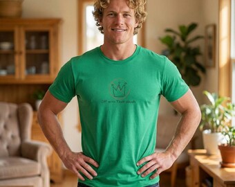 History repeats — and so does this message | No Kings 'Off With Their Heads' – Graphic Tee