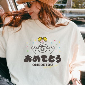 Chemise graphique japonaise T-shirt Hiragana pour le Japon Amateur d'anime T-shirt graphique apprentissage du japonais T-shirt cadeau Chemise d'étude japonaise pour petite amie