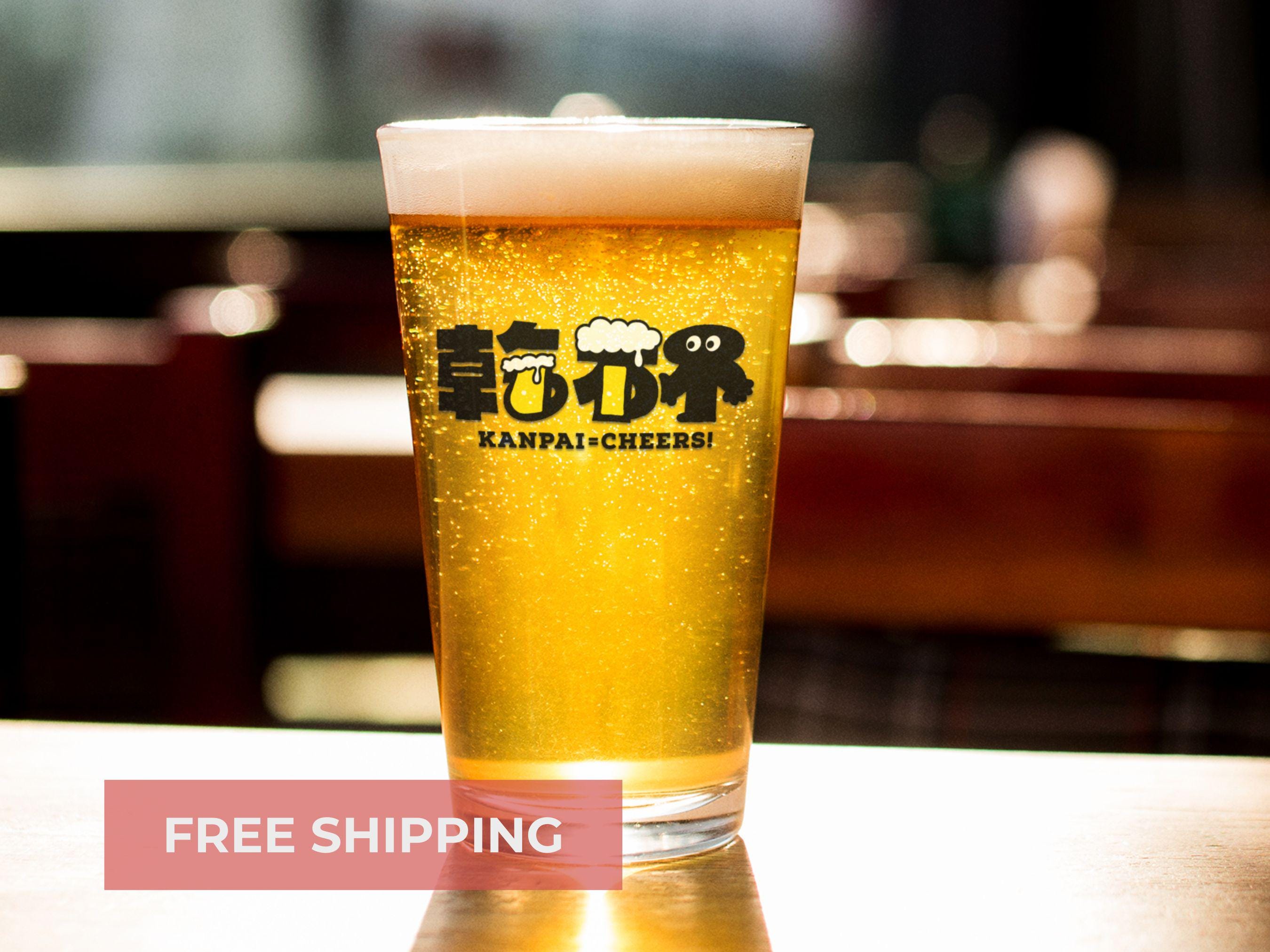 Kirin beer glass - Etsy 日本