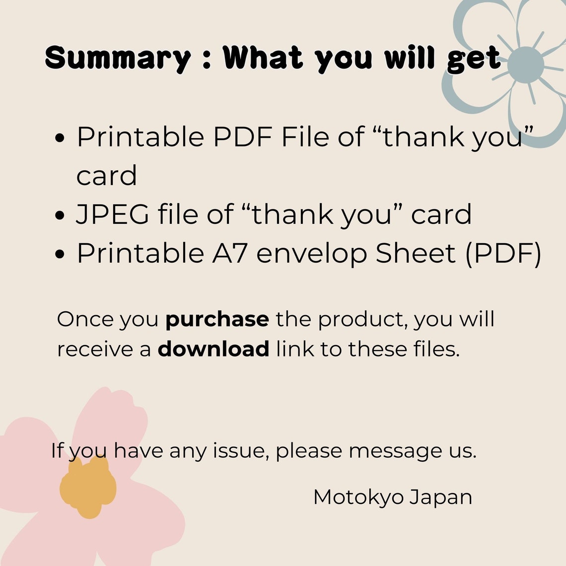 Japanese Birthday Card Digital Download Printable Japanese Congrats ...