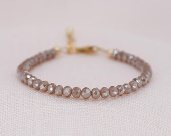 The Isabella Bracelet in Sugar Plum Bead 3mm | Gold Filled | Mommy and Me Bracelet | Baby Bracelet | Little Girl | Birthday Gift