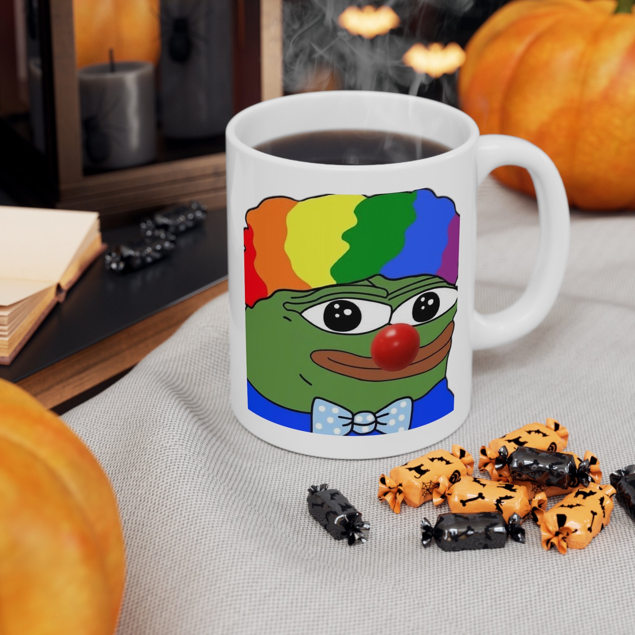 Pepega Mug Twitch BTTV Emote Mug Pepe the Frog Mug Feels