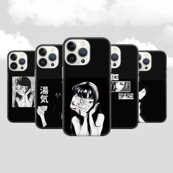 Donker Anime Art Telefoonhoesje voor elke telefoon | iPhone 14 13 12 Pro 11 XR 8 7, Samsung S23 S22 A73 A53 A13 A14 S21 Fe S20, Pixel 7 6A