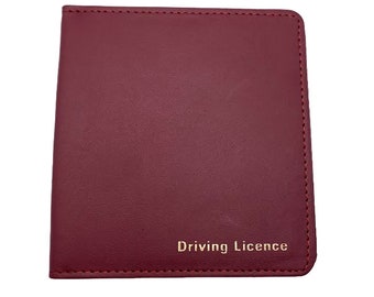 RoyalEM Leather Style Driving Licence Holder/Driving Licence Cover/ID Wallet