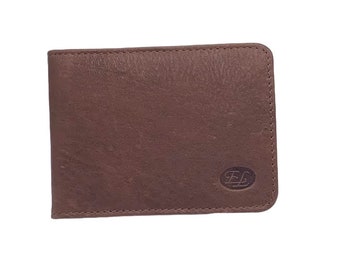 RoyalEM Genuine Leather RFID Credit Card Holder / Minimalistic Leather Credit Card Holder