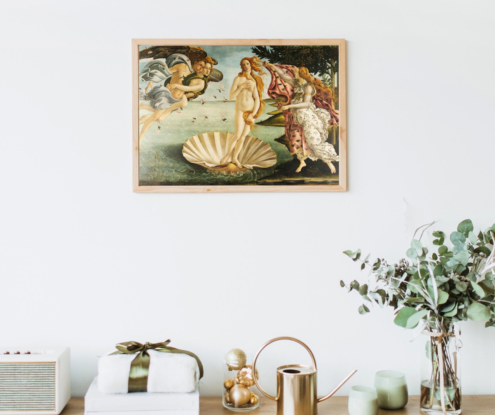The Birth of Venus Print. Reprint, Sandro Botticelli, Venus, Art Print ...