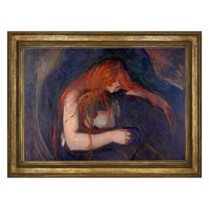 Impression d’art vampire. Edward Munch, Edvard Munch, Amour et douleur| 600114