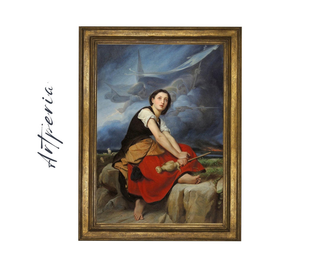 Joan of Arc Reprint. Joan of Arc. Feminist. France, Françoisléon