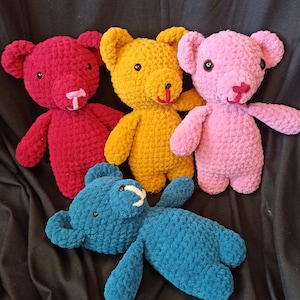 Crocheted stuffed animal