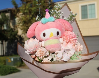 サンリオ マイメロディ ブーケ、サンリオ バースデー シリーズ、サンリオ、サンリオ ぬいぐるみ、サンリオ ギフト、かわいいサンリオ、サンリオ ぬいぐるみ、サンリオ バースデー ギフト