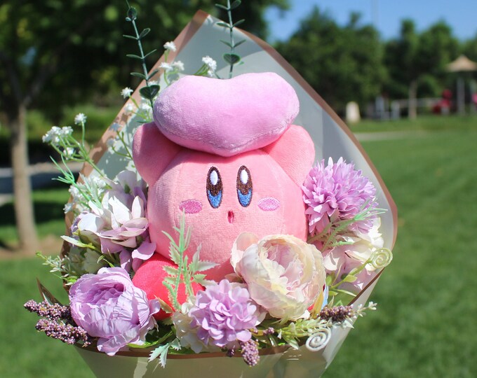 Kirby Bouquet, Limited Edition Bouquet, Artificial Flowers Bouquet