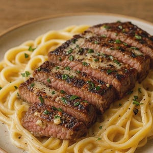 Best recipe for Easy Steak Gorgonzola Alfredo | Instant PDF Download | mom recipe | family recipe book | recipe download
