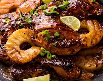 Huli Huli Chicken Recipe | Hawaiian BBQ, Sweet & Savory (PDF Download)
