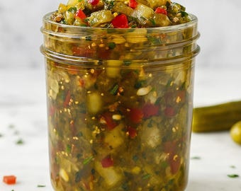 Receta de pepinillos dulces y picantes: Descarga fácil en PDF.