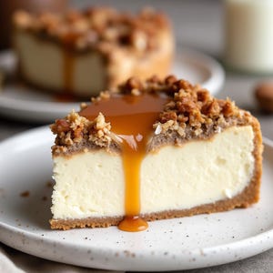 Apple Crisp Cheesecake Recipe: Easy Family Dessert (Instant PDF Download)