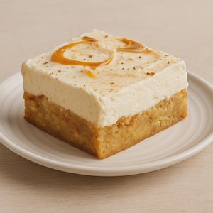 Caramel Apple Blondies Recipe: Frosted Dessert (PDF Download)