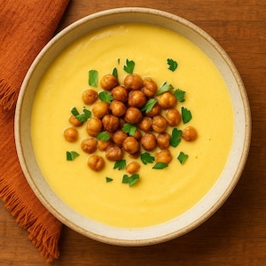 Hummus Soup Recipe: Creamy Chickpea Family Dish (Instant PDF Download)