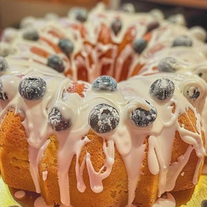 Ricetta del plumcake al limone e mirtilli: download immediato del PDF