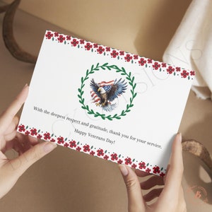 Veterans Day Card Printable, Thank You for Your Service, Heroes, Veterans Day Greeting Card, Veterans Day Card, Veterans Day Thank You Cards