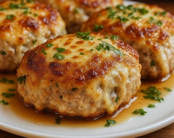 Garlic Parmesan Chicken Meatloaf Recipe: Easy Family Meal (PDF Download)
