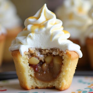 Best recipe for Easy Apple Pie Cupcakes | Instant PDF Download | mom recipe | family recipe book | simple dessert plate