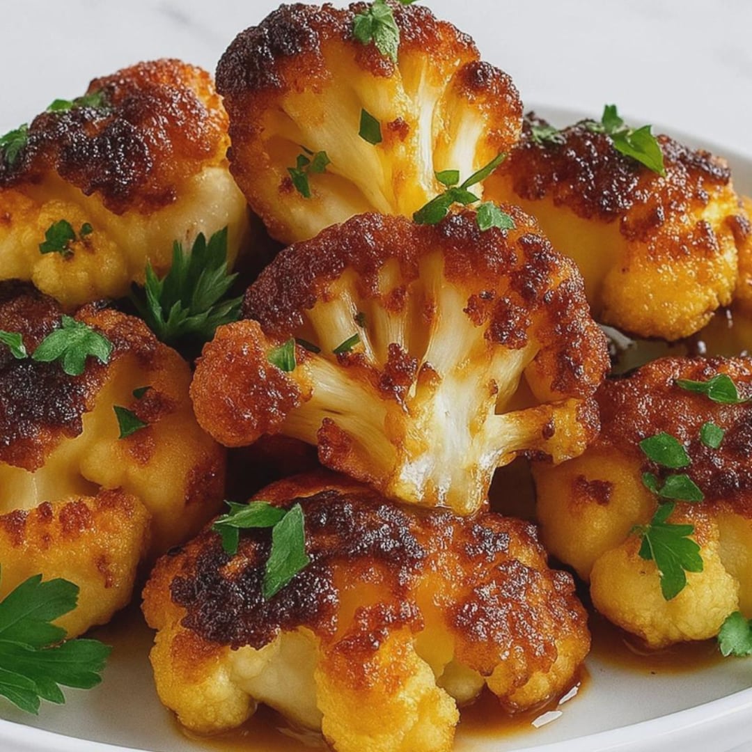 Crispy Roasted Cauliflower Recipe: Easy Family Side Dish (PDF Download ...