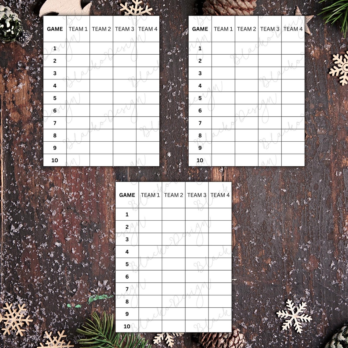 Christmas Minute to Win It Games Printable Christmas Party Games ...