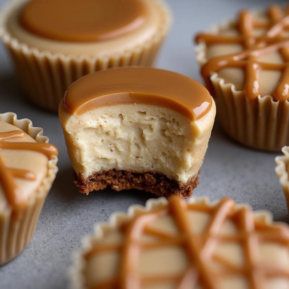 Mini Biscoff Cookie Butter Cheesecake Recipe (PDF Download)