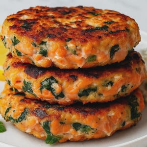 Best recipe for Easy Mediterranean Salmon Patties | Instant PDF Download | mom recipe | family recipe book | recipe download | gift ideas